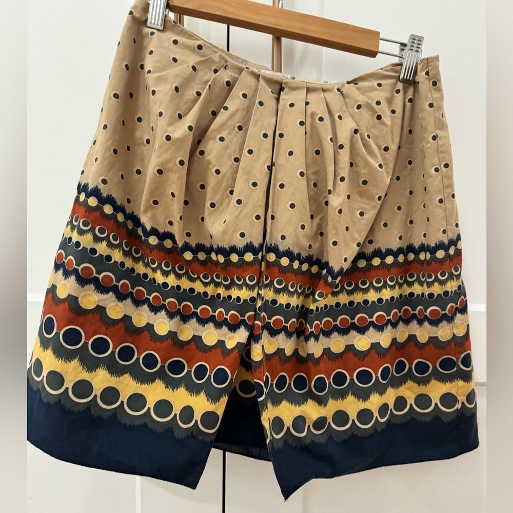 Anne Sui for Anthropologie Polka dot Skirt